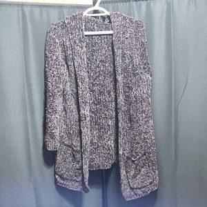 grey Elan Sweater with hood size Medium